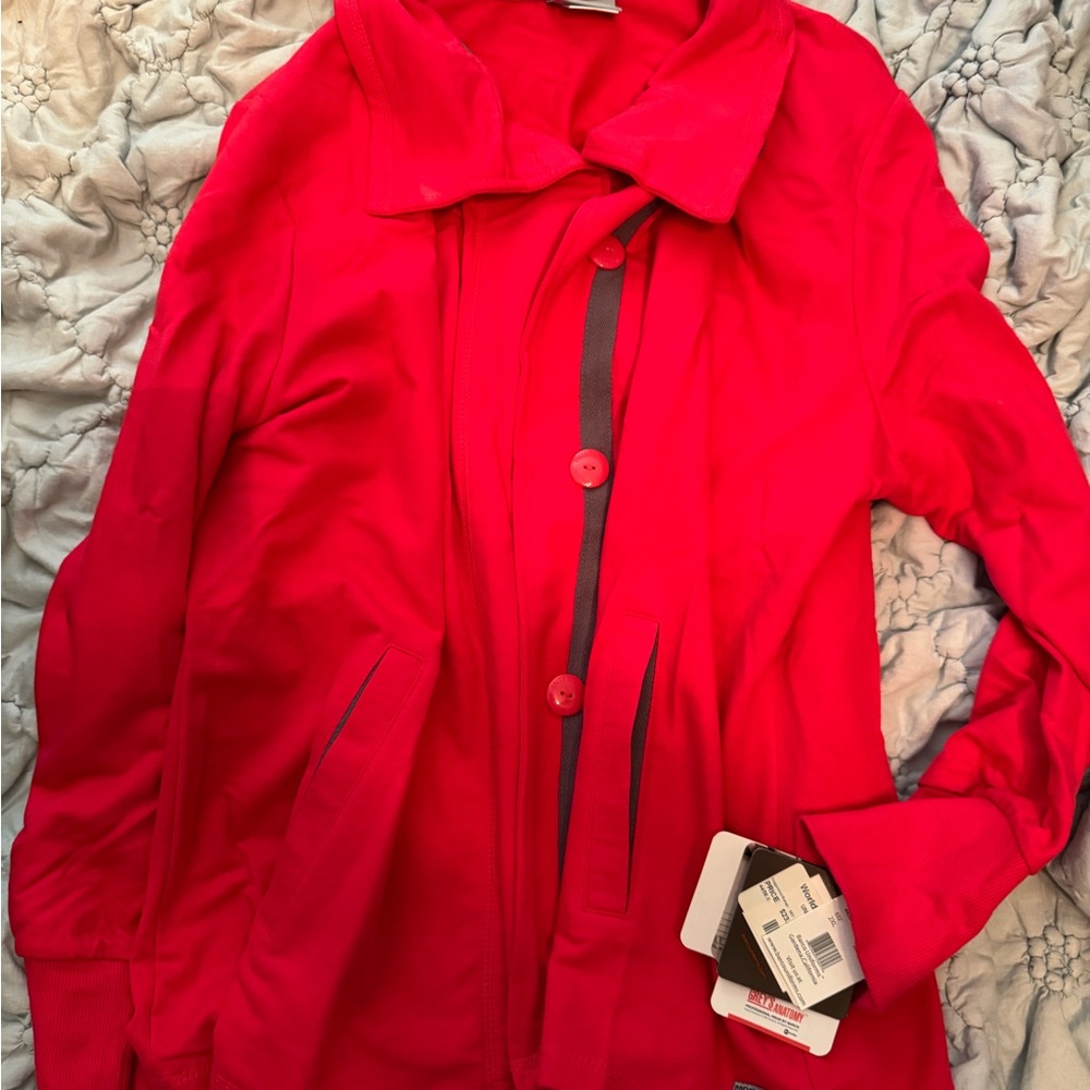 Women's Pink Scrub Jacket